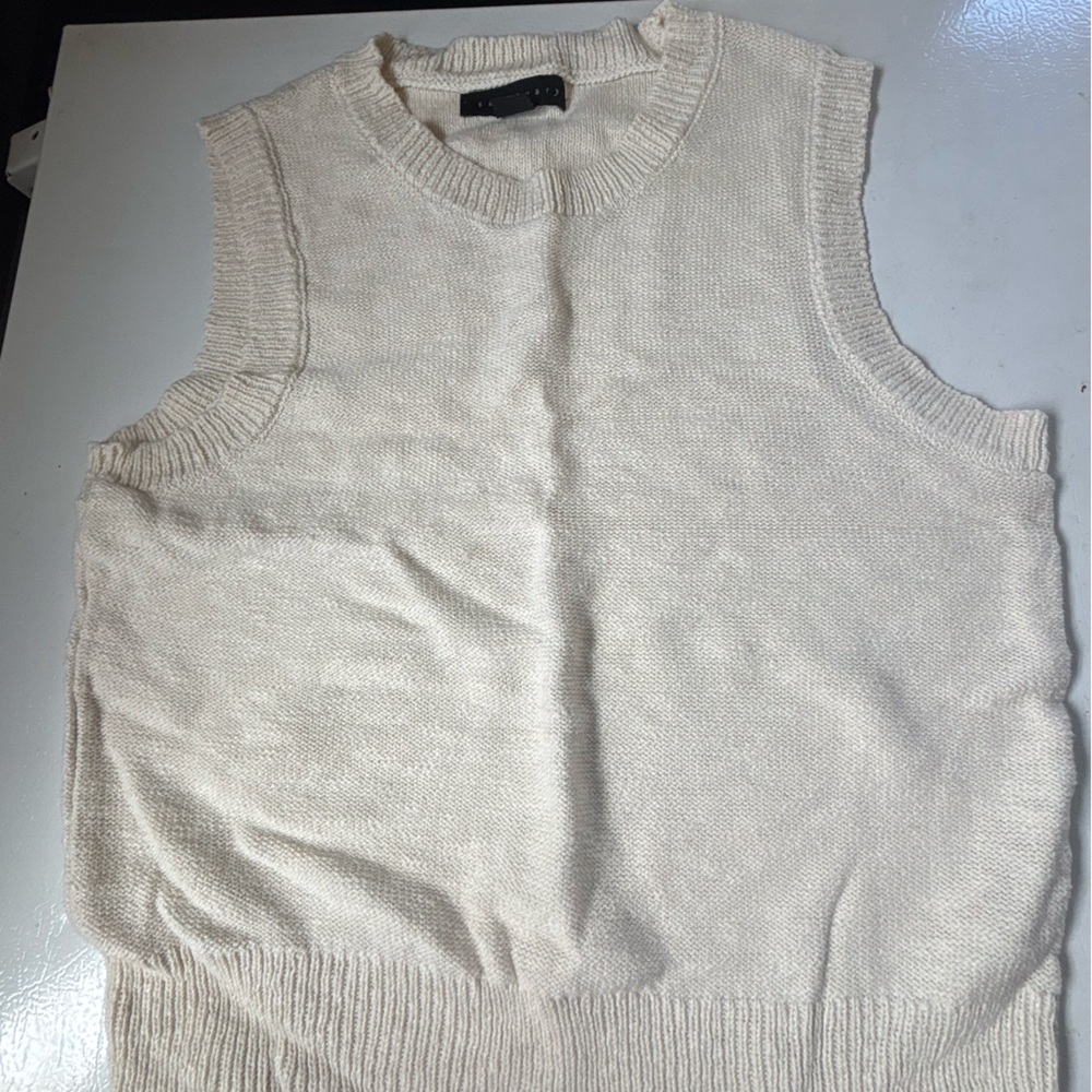 Sanctuary Cream Knit Top